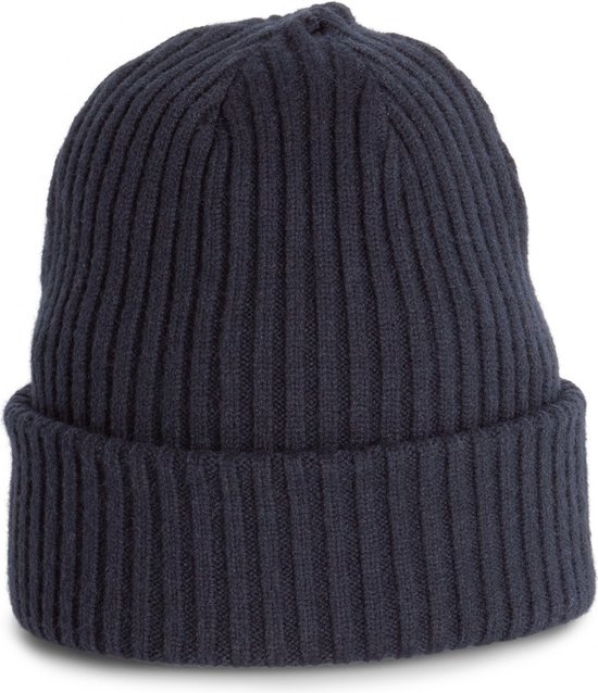 Bonnet d'hiver Zeemans classique tricoté pour homme/femme bleu - Confortable et solide