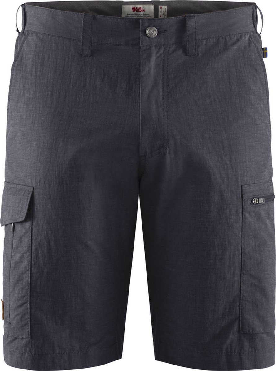 Korte broek Fjällräven Men Travellers MT Shorts Dark Blauw