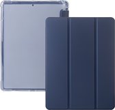Frost Smart Case - Geschikt voor iPad Pro 11 inch Hoes - Donker Blauw