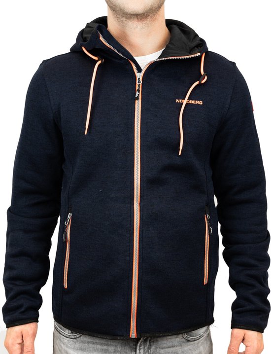 Nordberg Frank fleece vest heren lichtblauw
