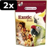 2x EXOTIC FRUIT PAPEGAAI 600GR