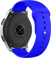 Strap-it Smartwatch bandje 22mm - sport bandje geschikt voor Samsung Galaxy Watch 46mm / Galaxy Watch 3 45mm / Gear S3 Classic & Frontier - Amazfit GTR 47mm / GTR 2 / GTR 3 / GTR 4 - OnePlus Watch - blauw