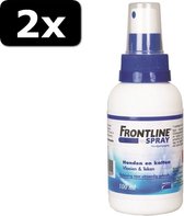 2x - FRONTLINE SPRAY 100ML