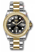 Invicta Pro Diver 37981 Quartz Dameshorloge - 38mm - Met 180 diamanten