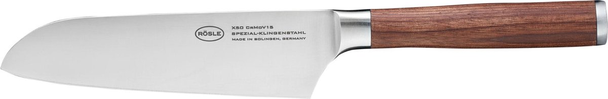 Santokumes, 17 cm, walnoothout - Rösle | Masterclass