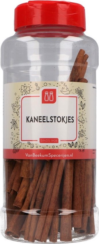 Van Beekum Specerijen - Kaneelstokjes - Pot 150 gram