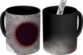 Magische Mok - Foto op Warmte Mok - Oog van dichtbij weergegeven - 350 ML - Uitdeelcadeautjes