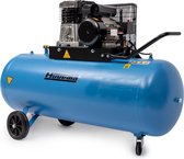 Huvema - V-snaar aangedreven zuigercompressor met oliesmering 230 V - 200 liter - 2.2 kW - HU 200-348