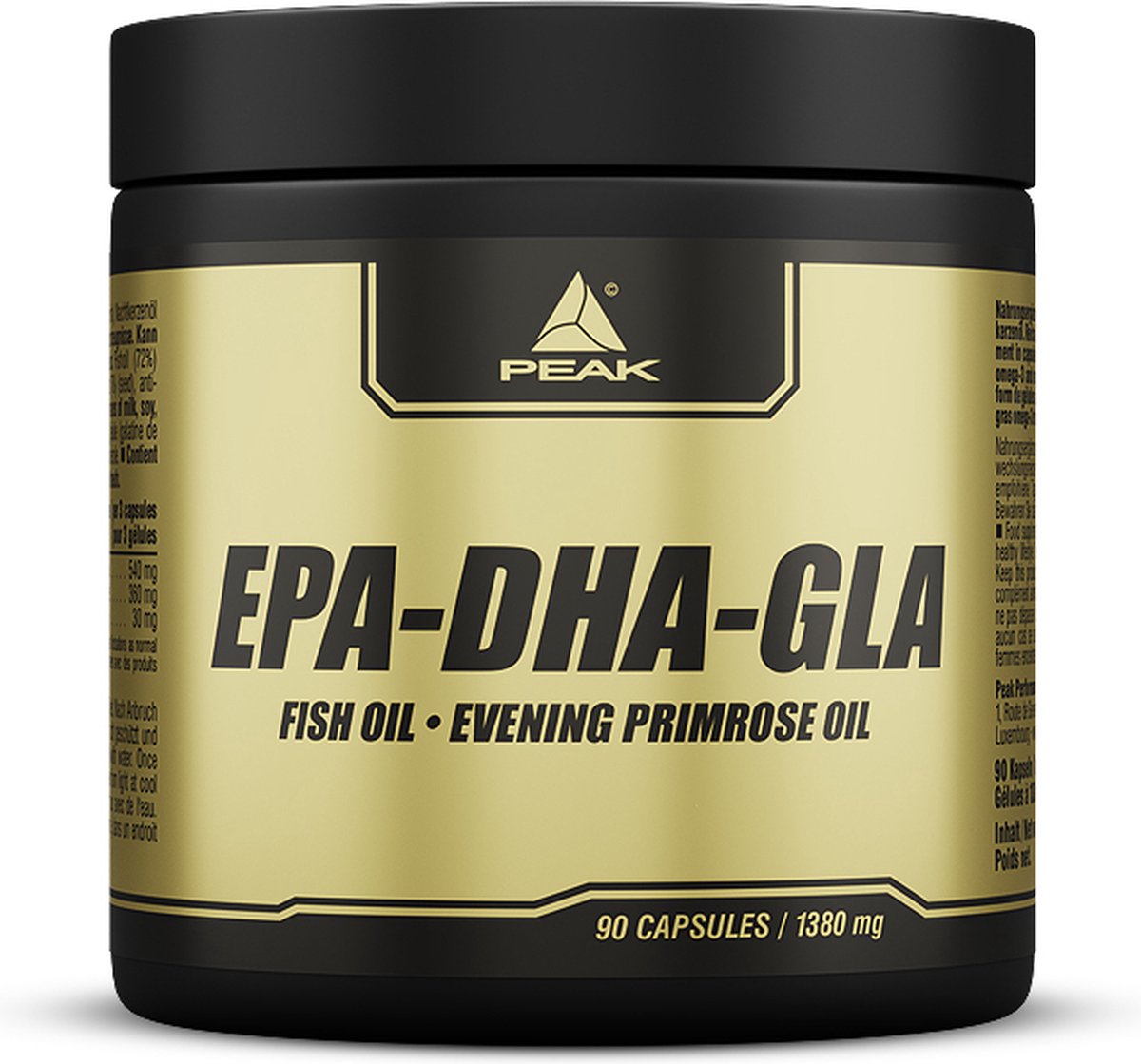 Goedkoopste Peak EPA - DHA - GLA (90 Caps) Standard - Vitaminen, mineralen & gezondheid - Vetzuren