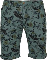 Suitable - Short Leafs Donkergroen - Slim-fit - Broek Heren maat 54