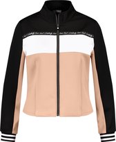 SAMOON Dames Sweatvest met colour blocks