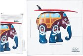 Elephant Parade - Happy Wipey - California surpher - high-tech microvezel reinigingsdoek en etui - Merchandise