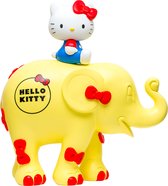 Elephant Parade - Hello Kitty Sitting Bow Lemon - Handgemaakt Olifanten Beeldje - 30cm