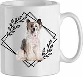 Mok chinese crested 2.2| Hond| Hondenliefhebber | Cadeau| Cadeau voor hem| cadeau voor haar | Beker 31 CL