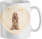 Mok Engelse cocker spaniel 6.2| Hond| Hondenliefhebber | Cadeau| Cadeau voor hem| cadeau voor haar | Beker 31 CL