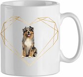 Mok Shetland Sheepdog 3.2| Hond| Hondenliefhebber | Cadeau| Cadeau voor hem| cadeau voor haar | Beker 31 CL