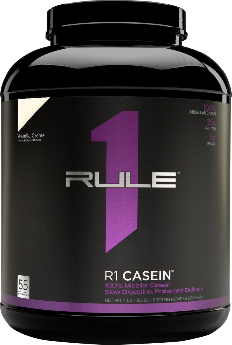 R1 Casein Protein (4lbs) Vanilla Crème
