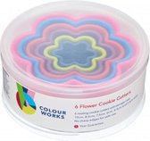 colourworks-koekuitsteekset-bloemen-6-delig