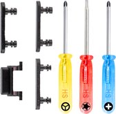 MMOBIEL Complete Knoppenset voor iPhone 7 - Mute Knop - Aan/Uit - Volume - Zwart