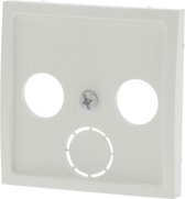 Q-LINK S2 Afdekplaat R/TV polar wit