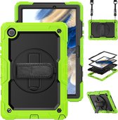 Samsung Galaxy Tab A8 2021 10.5 inch draaibare Bumper Case Groen