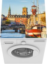 Wasmachine beschermer mat - Denemarken - Zon - Urban - Breedte 60 cm x hoogte 60 cm