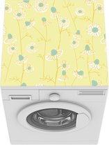 Wasmachine beschermer mat - Meiden - Kamille - Bloemen - Patronen - Breedte 60 cm x hoogte 60 cm