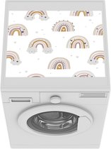 Wasmachine beschermer mat - Meisjes - Patroon - Regenboog - Breedte 55 cm x hoogte 45 cm