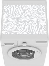 Wasmachine beschermer mat - Zebra - Dieren - Patronen - Breedte 55 cm x hoogte 45 cm