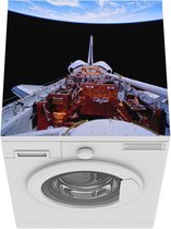 Wasmachine beschermer mat - De onderkant van een spaceshuttle - Breedte 60 cm x hoogte 60 cm