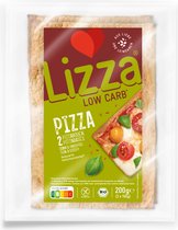 Lizza Low Carb - Pizzabodem - 1 x 200 gram