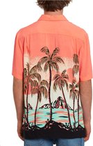 Volcom Parodice Short Sleeve Overhemd - Living Coral