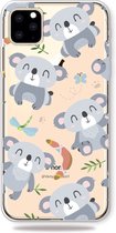 Peachy Lief Flexibel Koala Hoesje iPhone 11 Pro Max TPU case - Doorzichtig