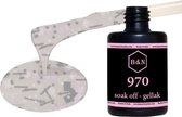 Gellak - 970 - 15 ml | B&N - soak off gellak