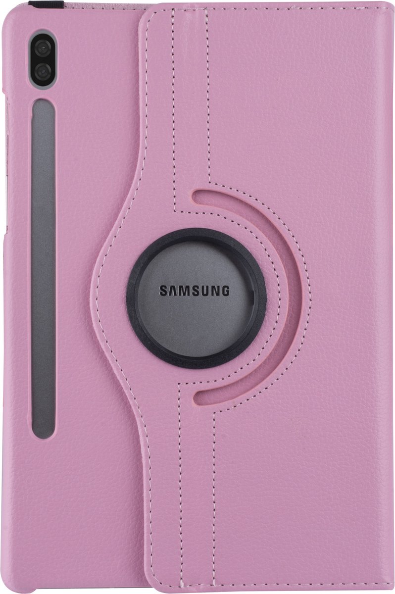 Samsung Tab S6 Roze Book Case Tablethoes - 360 graden draaibaar