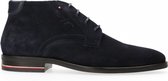 Tommy Hilfiger  - Signature Hilfiger Suede Boot - Blue - 42