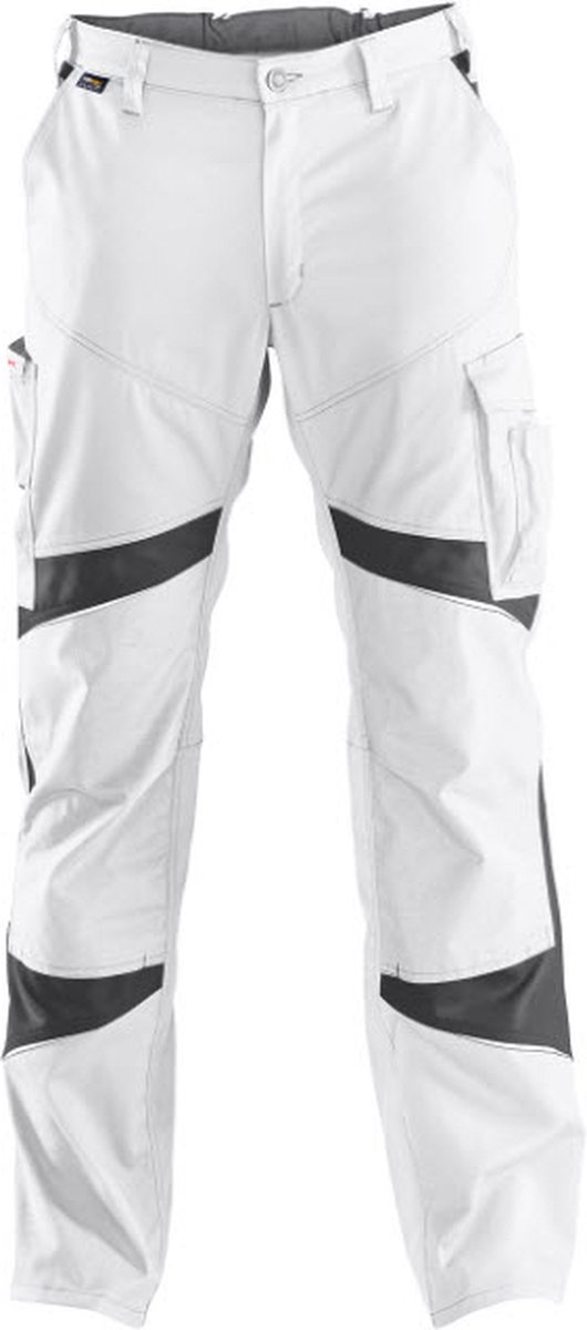 Kubler Activiq werkbroek hoog model 2350 - Wit | Grijs - 66