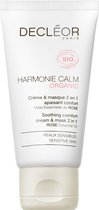 Decléor Harmonie Calm Organic Soothing Comfort Cream & Mask 2 In 1 - 50 ml - masker & crème