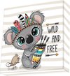 foto van DIAMOND DOTZ Wild & Free - Diamond Painting - 1.146 Dotz - 22x22 cm