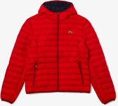 Lacoste Lightweight Puffer Winterjas - sportvest - rood - maat 46