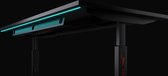 JBK Gaming Desk Royal-Game bureau-Led verlichting-Computertafel-120x80cm-Rood