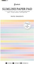 Essentials paper pad Double sided Gramalnt Pastel Slimline nr.30