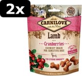 2x CRUNCHY SNACK LAMB/CRANBERRY 200GR