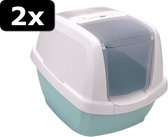 2x KATBAK MADDY GROEN 62X49,5X47,5CM