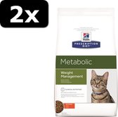 Voordeelpakket: 2x HILL'S Kattenvoer FEL METABOLIC 1,5KG