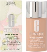 Clinique Even Better Foundation met SPF15 - CN28 Ivory
