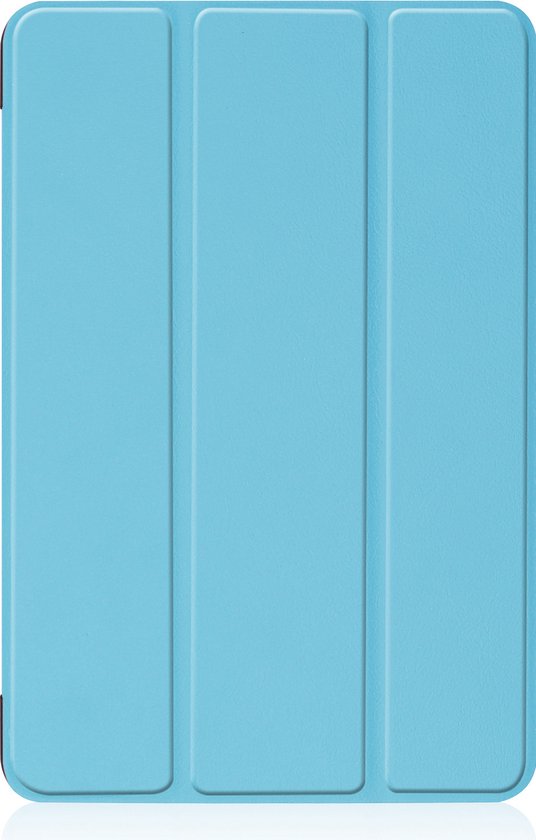 iPad Mini 6 2022 Case Cover Book Case avec protecteur d'écran - Blauw clair
