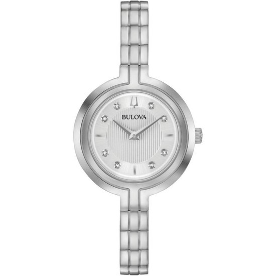 Bulova Rhapsody 96P214 Horloge - Staal - Zilverkleurig - Ø 30 mm
