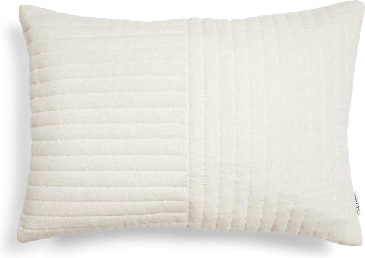 Marc O'Polo Viosa Sierkussen Natural White - 40x60 cm