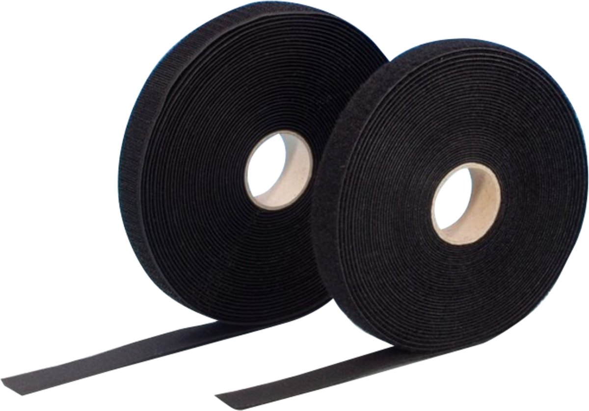 Adam Hall 5811 klitteband25m dubbele rol zelfklevend - Overige - Accessoires